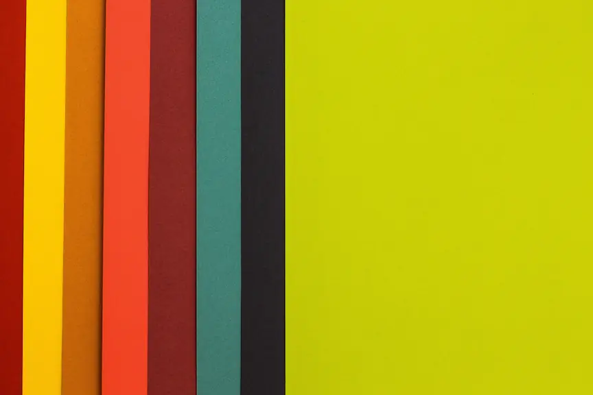 Yellow black green and orange digital wallpaper