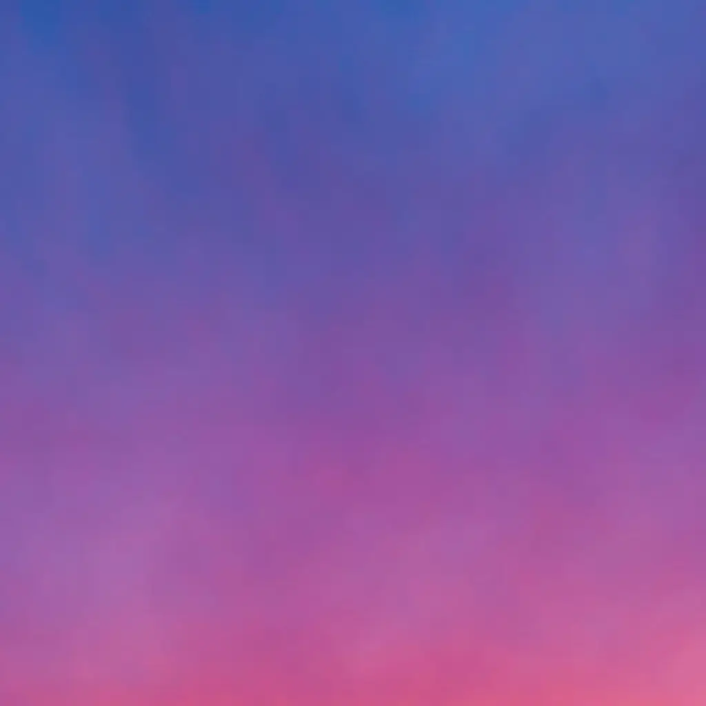 Blue and pink sky